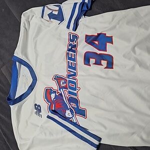 Pioneers New Balance Mesh Jersey #34 sz S